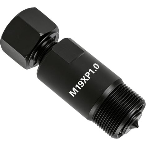 Outil arrache volant magnétique M19x1 pour AM6 Compatibilité AM6 M19x1, acier anticorrosif. Démontage rotor sans choc, filetage précis, outil entretien moto (1/5)