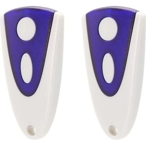 Lot de 2 télécommande de Porte de Garage, Compatible avec Novoferm Novotron 502 MAX43-2 Novotron 512 MIX43-2 433,92MHzz, (1/4)