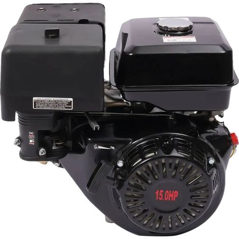 Moteur à essence, 15 ch, 420 cc de cylindrée, Couple maximal 26,5 N·m, Vitesse de rotation 3600 tr/min, Capacité du réservoir de carburant 6,5 L (1/5)