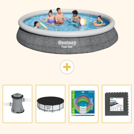 Bestway Bestway Fast Set Ronde - 457x84 cm - 5-pièces S317 (1/5)