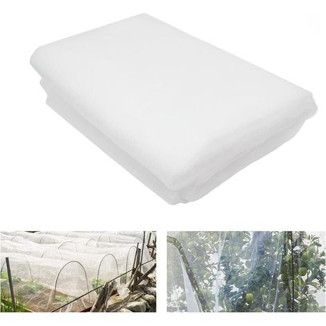 Vogel- und Insektenschutznetz, Gartenschutznetz, Vogelschutznetz, Gemüsegartennetz zum Schutz von Pflanzen, Blumen, Gemüse und Obst, 3 m x 10 m (1/4)