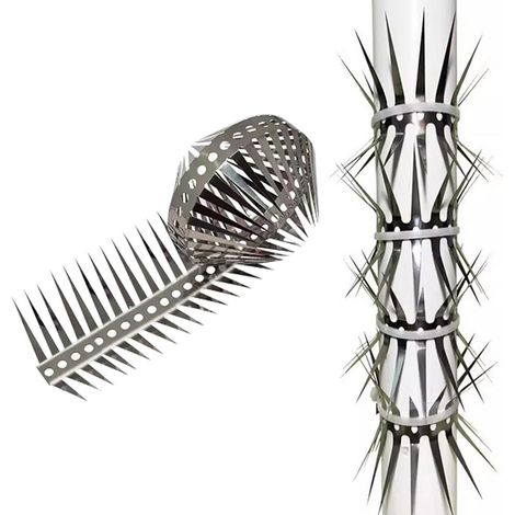 Edelstahl Marderschreck 100cm Tierabwehr für Balkon, Dach, Fenster