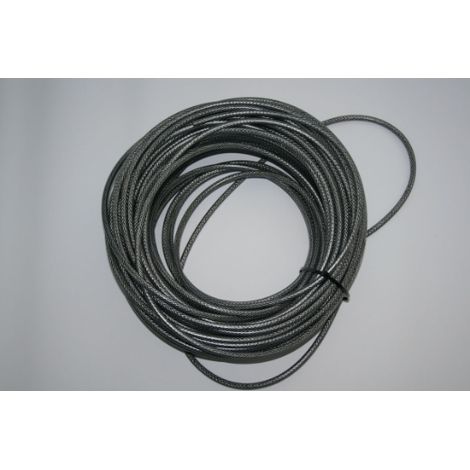 Schlauch für Gas schwarz 5x1,5 mm