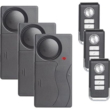 Anti-Theft Motion Detector Security System for Door Window Bike Motorcycle Home