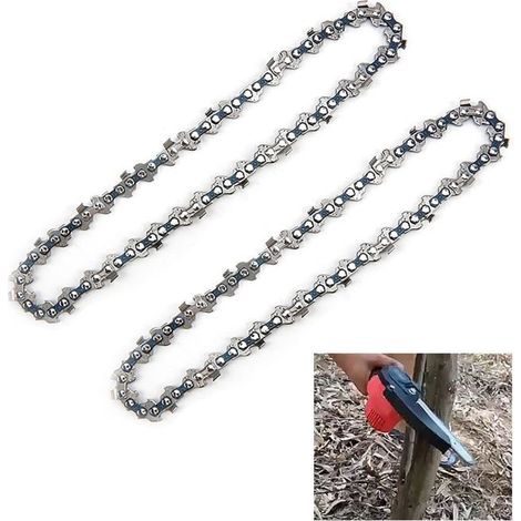 Ecleanfy - Chaîne de tronçonneuse - AIMOONSA - 36 maillons - 6 pouces (15 cm) - Pas 1/4" - Profil bas (1/5)