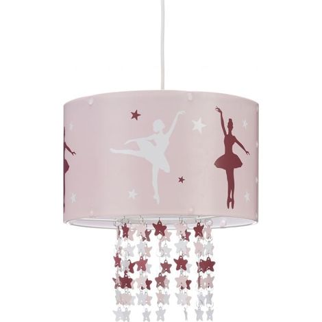 Lampada a sospensione in rosa (1/5)