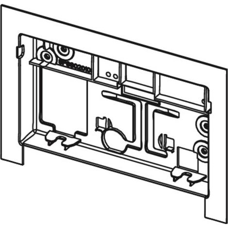 TECEsquare II Cadre de fixation, pièce détachée, 9820347, 9820347