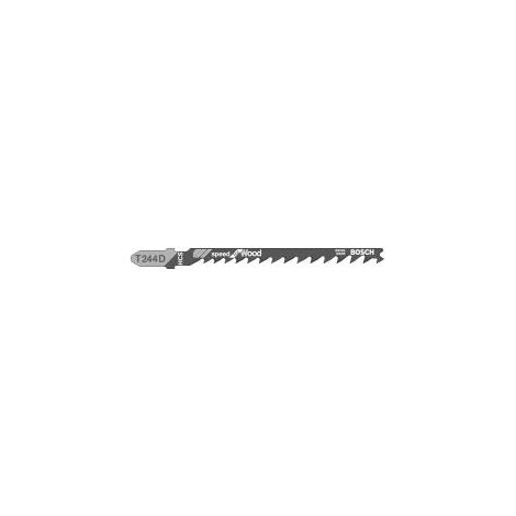 Set di 2 lame BOSCH T244d per taglio rapido e grossolano per legno truciolare BOSCH (1/2)