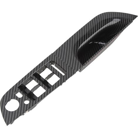 Türverkleidung innen (Fahrerseite) mit Armlehne und Fensterheber für BMW 3er E90 Limousine LCI (2009–2011), Carbonfaser-Optik (1/5)
