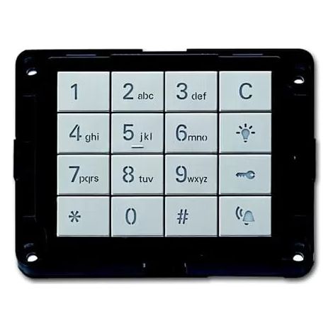 Busch-Jaeger Tastatur-Modul, edelstahl, Pincode (83171-660-101), 2CKA008300A0517 (1/2)