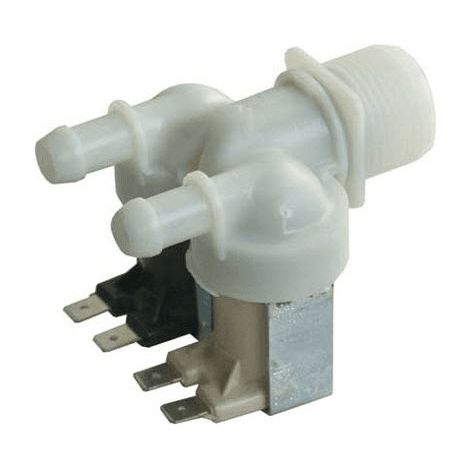 ELECTROVANNE 2 VOIES 180° 220V Ø12MM POUR LAVE VAISSELLE VEDETTE - 31X8522 (1/3)