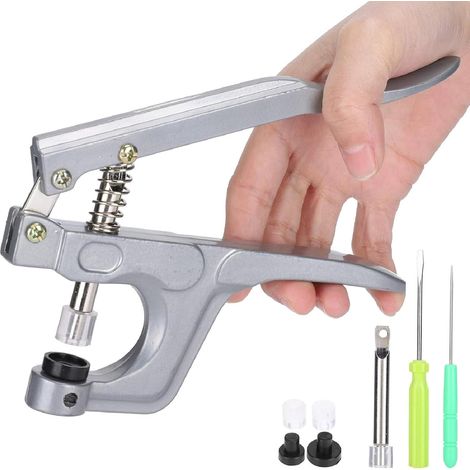 Pinces Métal, Snaps Bouton Pinces, Pinces T5 Bouton, Bouton Vêtements Pression Pince Pinces à Vêtements Pinces à Clipser Vêtements Accessoires DIY Ou (1/5)