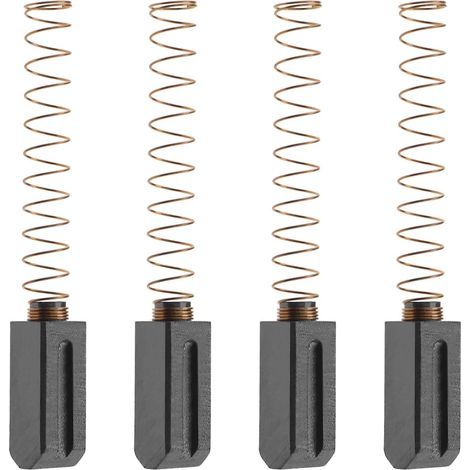 2 paires de Balais de Charbon Remplacement Compatible avec TRIAC S 1G3 CH-6060 Lance à Air Outils Électriques Accessoires, 5x6x14mm (1/4)
