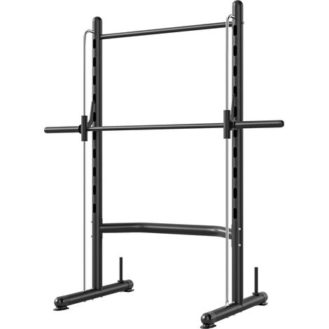 Adjustable Squat Rack,  Pull Up Bar, Barbell Bar for Home Gym (1/5)