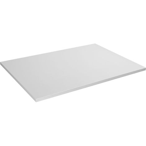 Plateau de bureau blanc 120x75cm