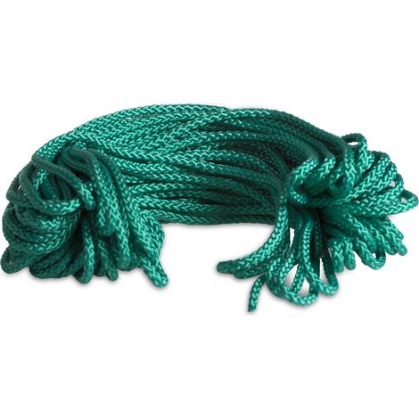 Corde de Jardin tressée Universelle - 20 m x 4 mm - 06102 - pour l'extérieur - Tricotée - Plusieurs Longueurs (1/3)