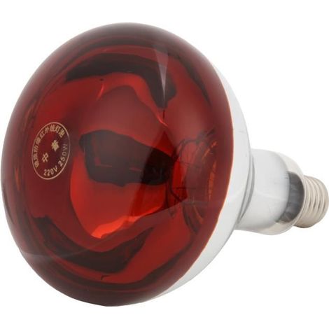 Ampoule chauffante - FAFECI - 220V - 250W - Infrarouge rouge - Pour poussins (1/4)
