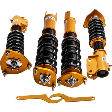 Kit Amortisseur Réglable coilover ressort for Mitsubishi Lancer EVO 7 8 9 Neuf (1/5)