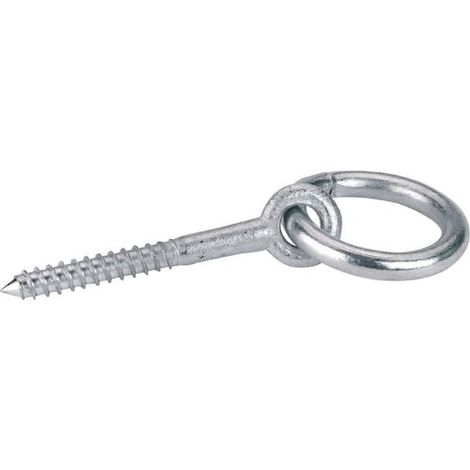 Vite con anello diametro12x80 mm testa tonda UNIVERSALE 806010KR