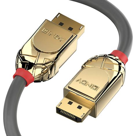 Lindy 36296 DisplayPort-Kabel 10 m Grau