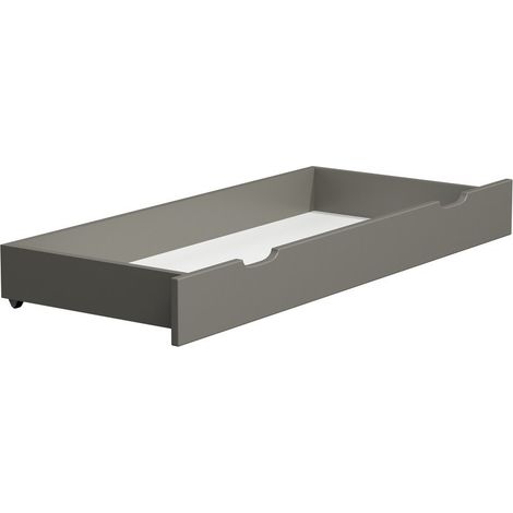 Tiroir de lit ANNIE 150 cm gris (1/3)