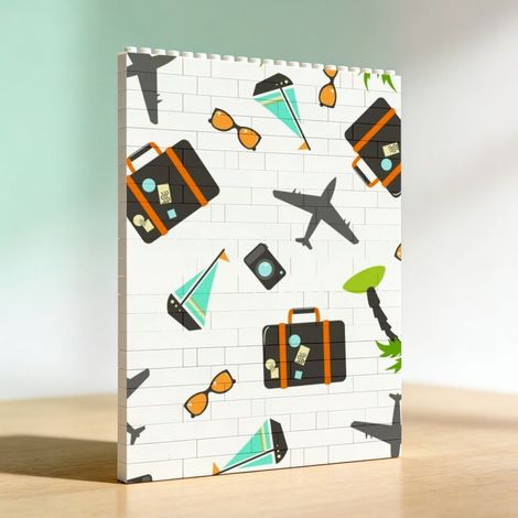 Cadre photo d’anniversaire DIY en blocs de construction, cadeau adulte (1/5)