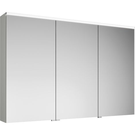 armoire de toilette burgbad Eqio avec éclairage LED à poser, 3