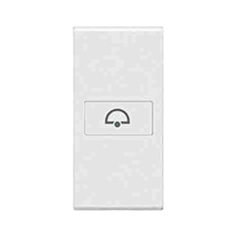 BTIN4916D Copritasto con lente illuminabile con simbolo campanello