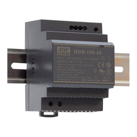 Netzteil - 1 AUSGANG - 100 W - HUTSCHIENENMONTAGE - 24 V 4.2 A - FÜR ANWENDUNG IM INDUSTRIEBEREICH