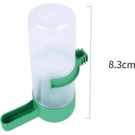 Automatischer Vogelfutterspender, Wasserflasche, Trinkbrunnen, hängender Futterspender (1/2)