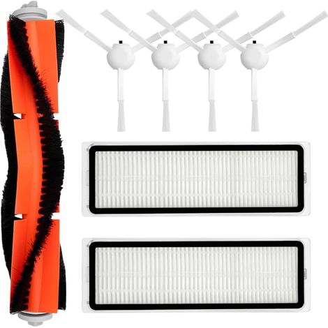 Ersatzteilset für Dreame D9 / L10 Pro Saugroboter: 1 Hauptbürste, 2 Filter, 4 Seitenbürsten (Ersatzteile) (1/5)