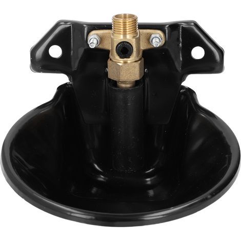 Bol à eau automatique pour moutons, abreuvoir en acier pour chèvres, distributeur d'alimentation de ferme avec Valve en cuivre pour le bétail (1/5)