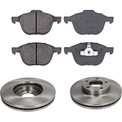 KIT FRENI ANTERIORI compatibile con MAZDA 3 (BL) - DISCHI + PASTIGLIE OEM: FDB1594 / 17636 /SOSTITUZIONE DIRETTA/BASSA POLVERE/SILENZIOSO (1/5)