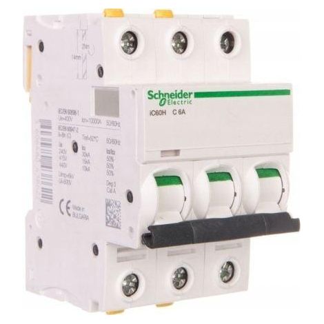 Disjoncteur Schneider Electric Acti 9 iC60H thermomagnétique 10kA
