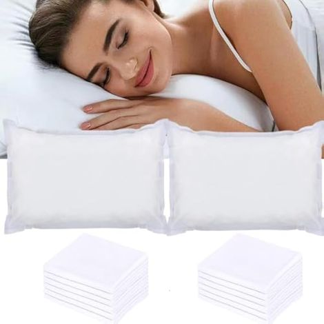 30 Pcs Taie d'Oreiller en Non Tissé, Protège Oreiller Rectangulaire Respirant 85 x 50 cm, Housse Protection Oreiller Jetable, Housse d'Oreiller Blanc Usage Unique, pour SPA Hôtel Voyage Hôpital (1/5)