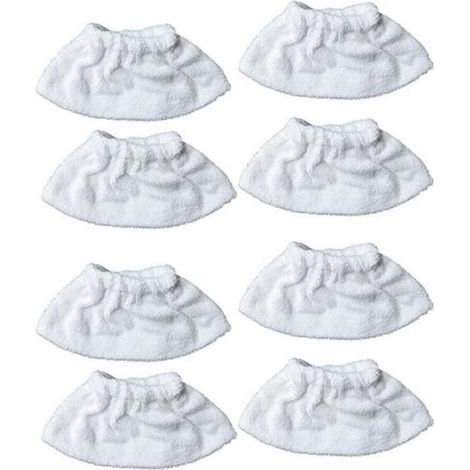 Compatible Microfiber Mop Cloth for Karcher EasyFix SC 2, SC 3, SC 4, SC 5 Steam Cleaners - 8 Pieces (1/4)