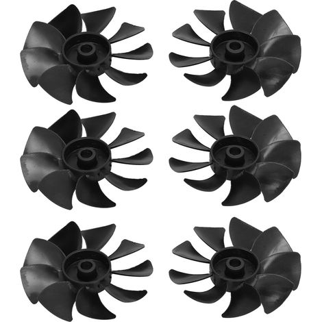 Pales de moteur, ABS, ventilateur de refroidissement silencieux, pièces de rechange pour pompe de compresseur d'air