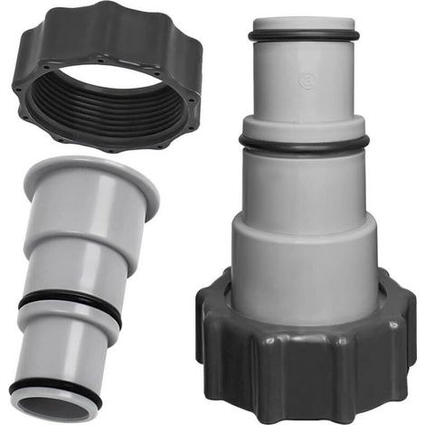 Lot de 2 adaptateurs de tuyau de piscine avec filetage intérieur - Adaptateur de tuyau de rechange pour pompes (1/5)