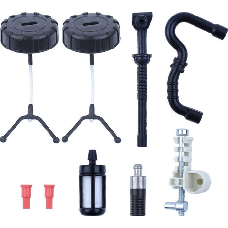 Kit de vis de tendeur de chaîne de filtre de tuyau de filtre à huile pour Stihl 018 MS180 017 MS170 pièces de rechange pour tronçonneuse à gaz (1/5)