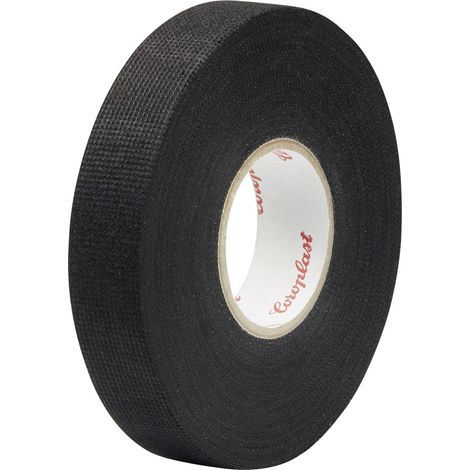 Coroplast 8550 265987 Bande polyester noir (L x l) 25000 mm x 19 mm 1 pc(s)