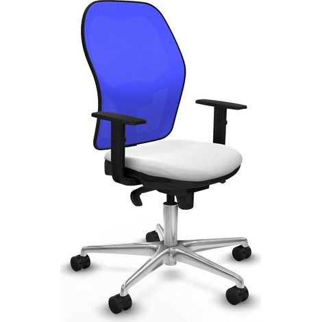 piqueras-y-crespo Jorquera chaise de bureau blanc ergonomique (1/3)