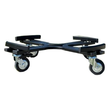 Chariot Porte Plantes Ligne Heavy Diamètre 55 Noir Tecnokit (1/3)