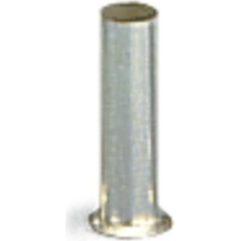 Embout simple d'extrémité de câble WAGO 216-121 0.5 mm² x 6 mm non isolé métal 1000 pc(s) (1/3)