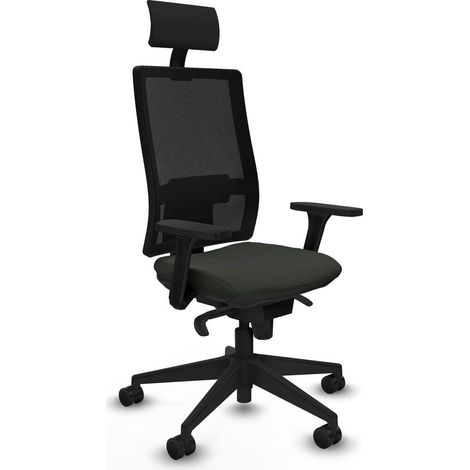 piqueras-y-crespo Chaise de bureau professionnelle noire