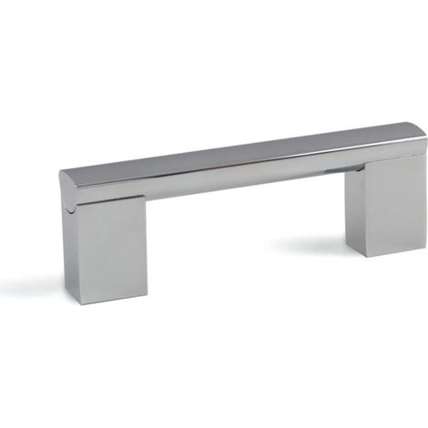 Poignée de meuble entraxe 320 mm type Porta pour tiroir armoire maison avec vis – Finition chrome brillant (1/2)