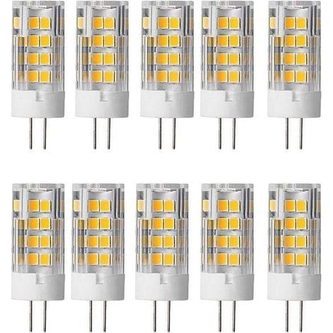 Ampoule LED G4 5W (équivalent halogène 50W) Blanc chaud 3000K 500 Lumens AC220-240V Lampe 360°-Olive-Ywey (1/5)