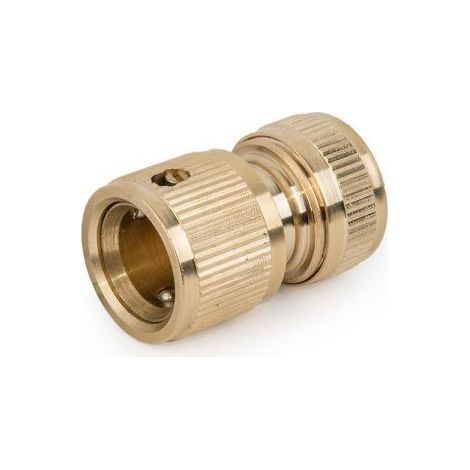 Raccord rapide 3/4' en laiton – Connexion standard pour tuyau 19 mm – Alliage de haute qualité pour installations d'eau (1/2)