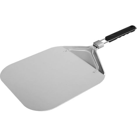 Faltbarer Pizzaschieber aus Aluminium für Pizzasteine, professioneller Pizzaschieber zum Backen von Pizzen und Kuchen im Backofen und auf dem Grill zu Hause (1/5)