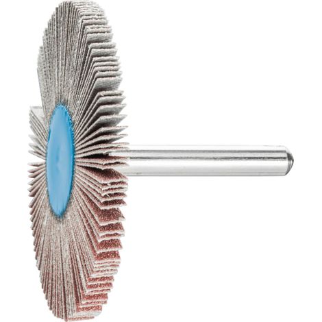 PFERD TOOLS Korund Fächerschleifer F Ø 60x5 mm Schaft-Ø 6 mm A120 für Feinschliff und Finish 10 Stk (1/5)