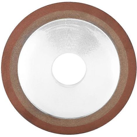Meule diamantée en résine pour rectification de lames en alliage et acier au tungstène, 125 x 10 x 32 x 8 mm (1/4)